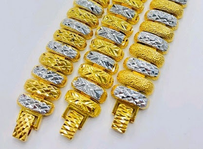 jenis dan design gelang emas terkini